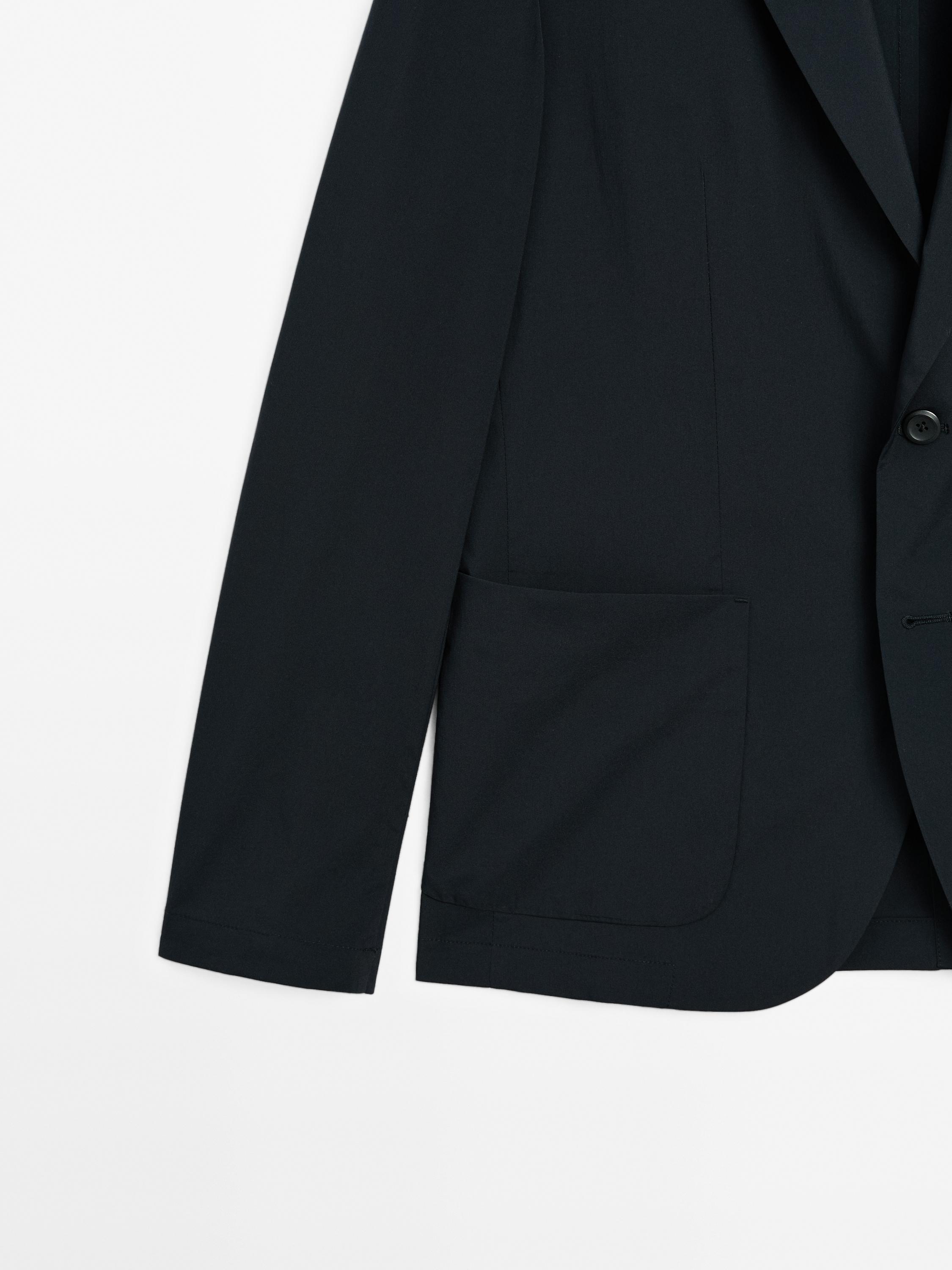 Lightweight technical blazer